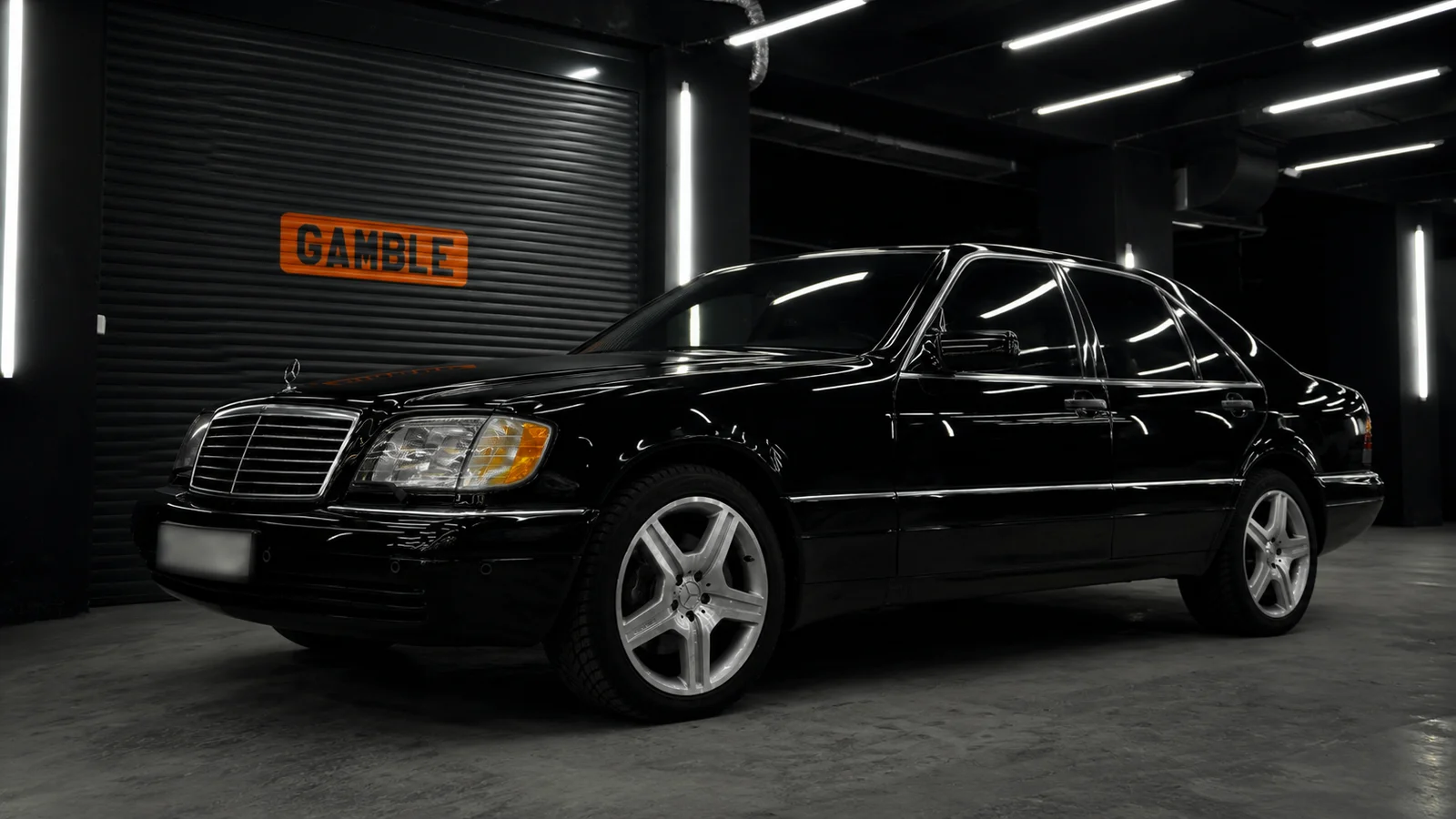 Mercedes-Benz S600 W140: кузовной ремонт, керамика и диски AMG