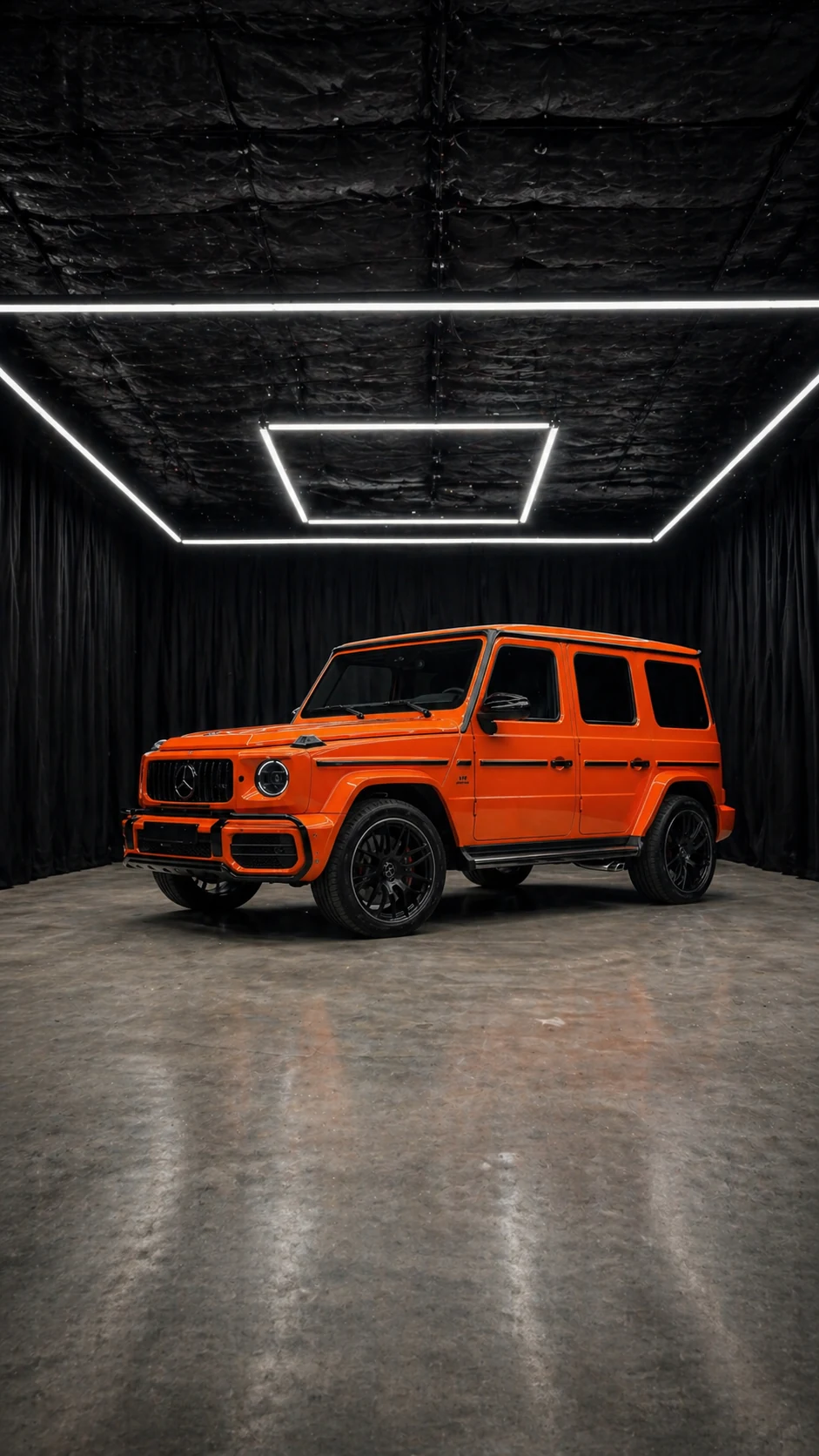 Mercedes G63 в детейлинг-центре Gamble — раздел экстерьер