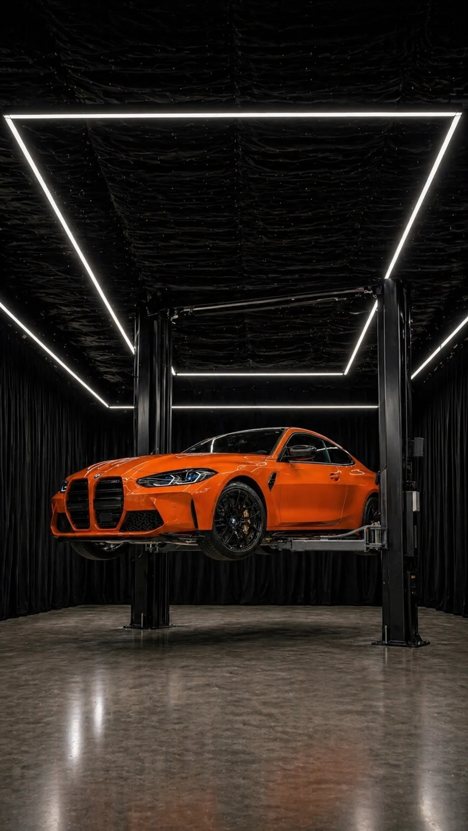 BMW M4 в мастерской Gamble — слесарка, электрика, чип-тюнинг